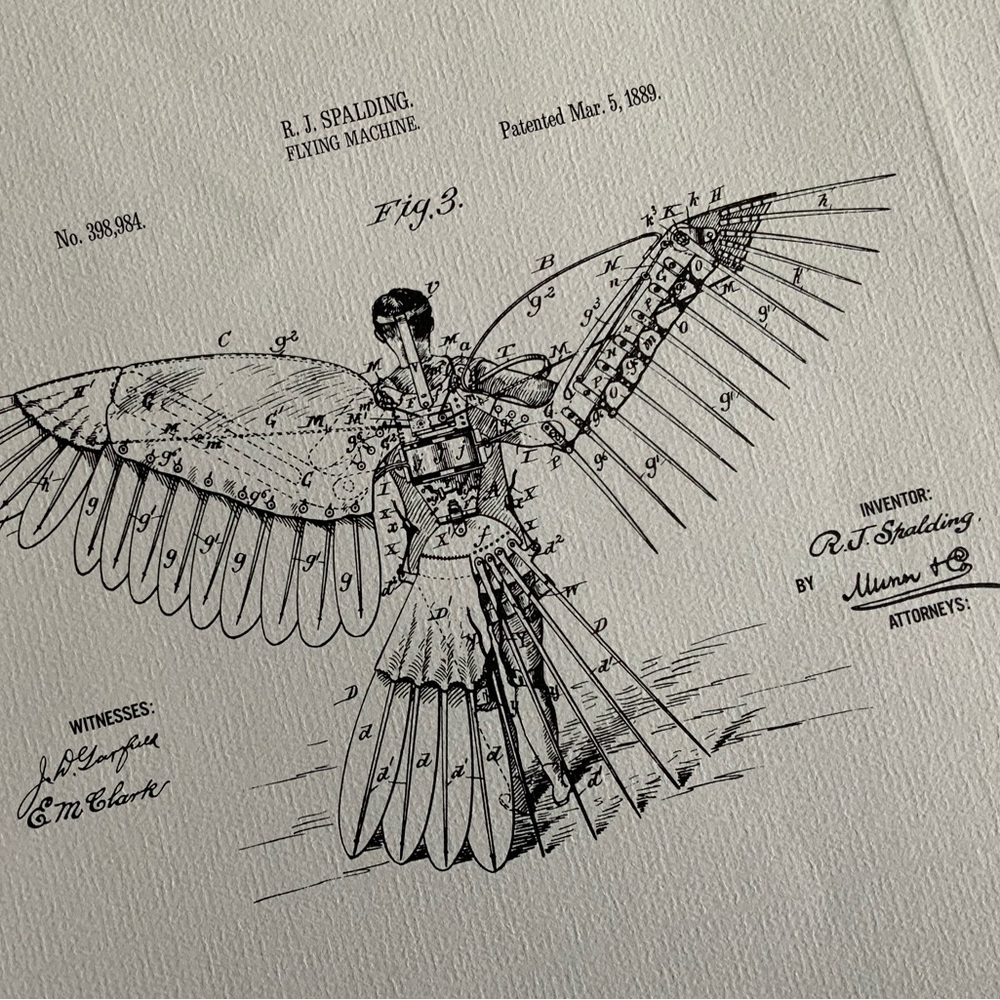 Flying Machine Print - Picture 6 of 7